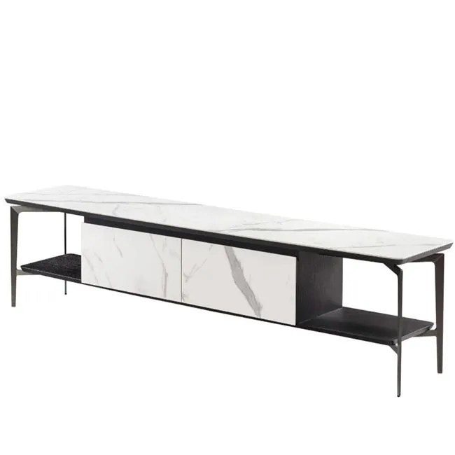 Custom Villa Marble Top TV Cabinet